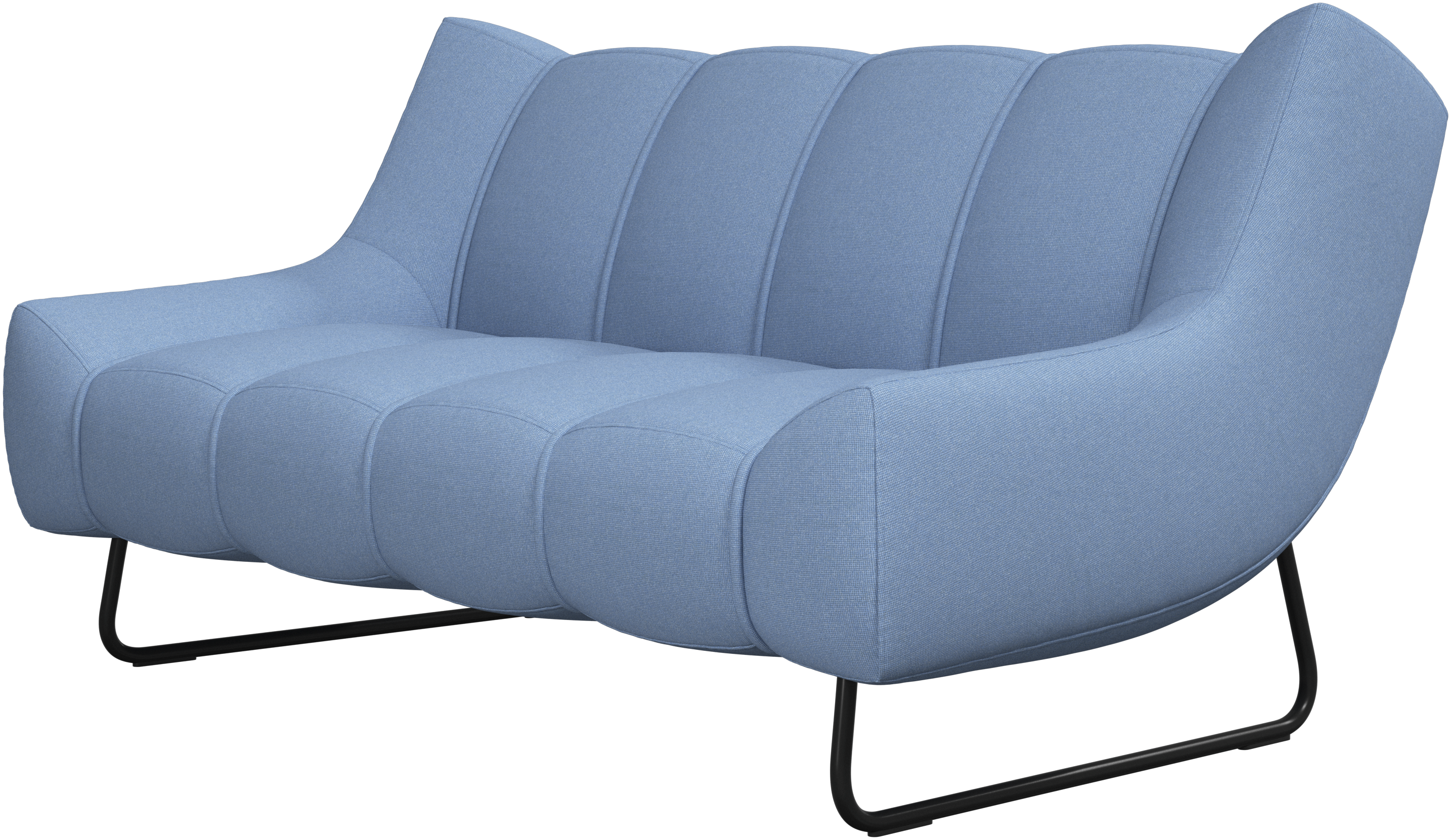 ビーカンパニー キャンディ ソファ ブルー